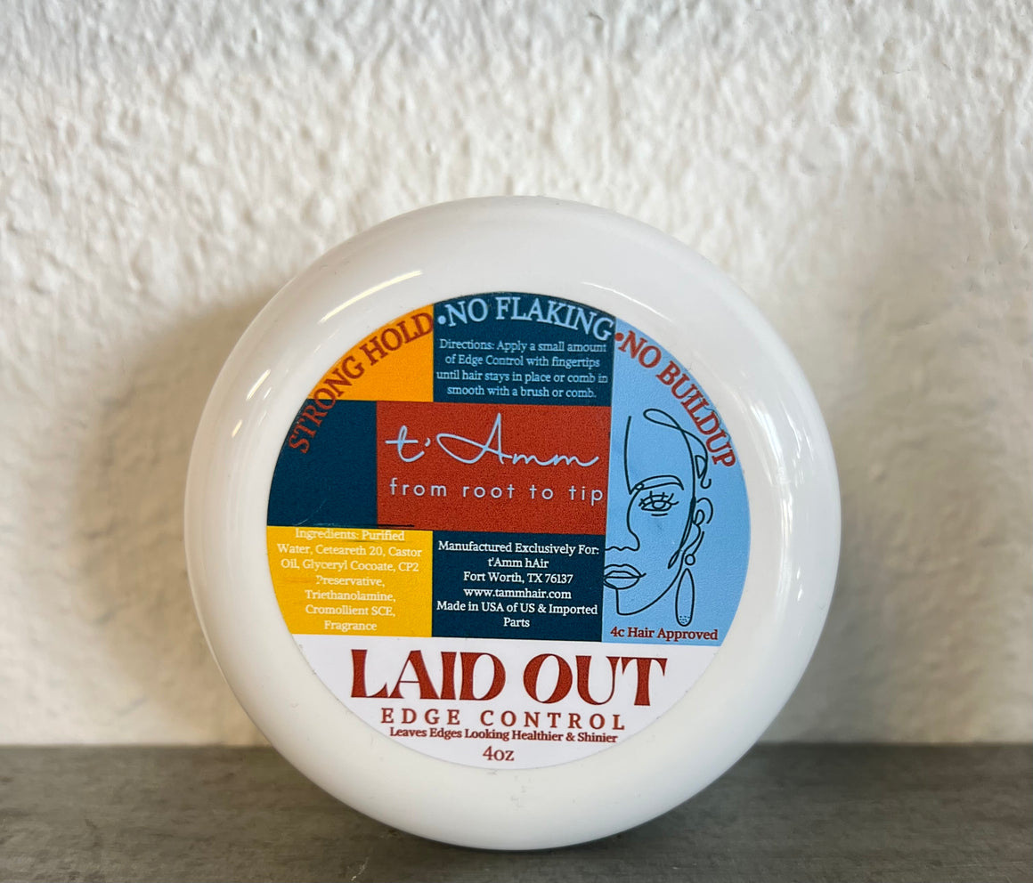 LAID OUT EDGE CONTROL